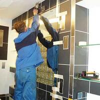 УСТАНОВКА ЗЕРКАЛ