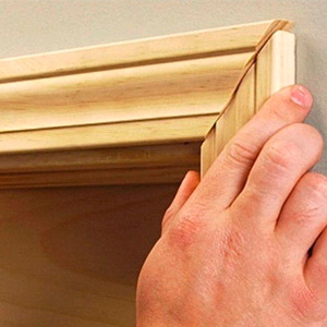 Установка наличников