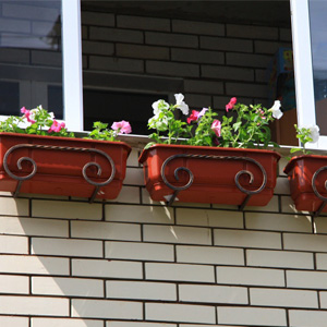 Монтаж кашпо